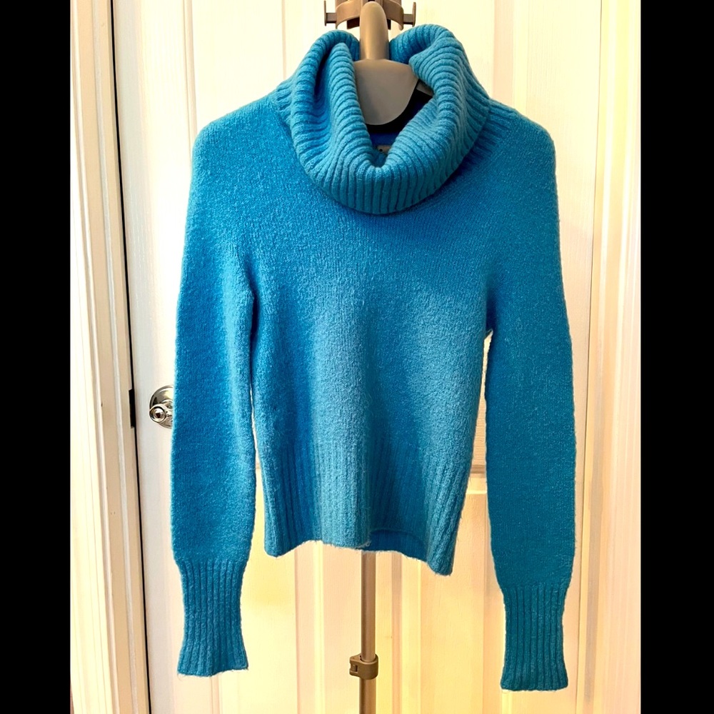 (NWOT) Benetton Turtleneck Mohair Sweater